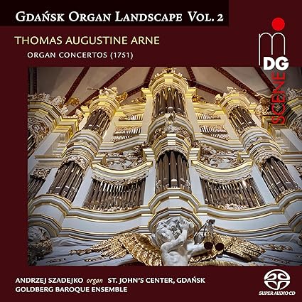 THOMAS ARNE - Organ Concertos