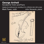 Antheil - Violin Sonatas