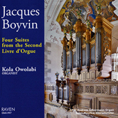 JACQUES BOYVIN - Four Suites from the Second Livre d'Orgue
