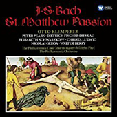 JS Bach - St. Matthew's Passion - Otto Klemperer (Conductor)