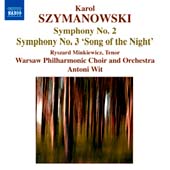 KAROL SZYMANOWSKI - SYMPHONY NO. 2 & 3