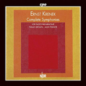 ERNST KRENEK - Complete Symphonies