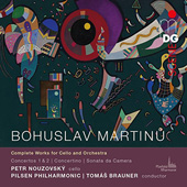 BOHUSLAV MARTINU - Complete Works for Cello and Orchestra