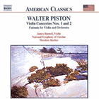 Walter Piston - Violin Concertos 1 and 2