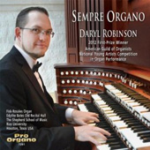 SEMPRE ORGANO - Daryl Robinson (Organ)