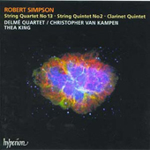 Simpson - Quartet 13 - Clarinet Quintet