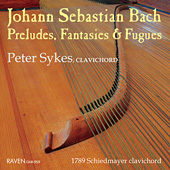 JOHANN SEBASTIAN BACH - Peter Sykes (Clavichord)