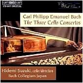 C.P.E. Bach - Cello Concertos