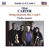 Elliott Carter - String Quartets Nos. 1 and 5